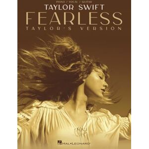 – Fearless (Taylor's Version) Piano/Vocal/Guitar Sheet Music Book Pop Songbook with 25 Tracks Including 6 Vault Songs Official Piano Music for Fans, Students and Music Teachers – Fearless (Taylor's Version) Piano/Vocal/Guitar Sheet Music Book Pop Songbook with 25 Tracks Including 6 Vault Songs Official Piano Music for Fans, Students and Music Teachers