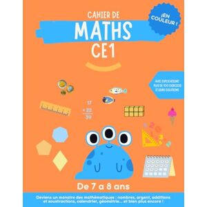 Happy Road books, Editorial Cahier de Maths CE1 en couleur: Nombres de 0 à 1 000, Additions et soustractions, Nombres ordinaux, Géométrie, Jeux mathématiques... Apprendre en s’amusant, c’est possible ! Happy Road books, Editorial Cahier de Maths CE1 en couleur: Nombres de 0 à 1 000, Additions et soustractions, Nombres ordinaux, Géométrie, Jeux mathématiques... Apprendre en s’amusant, c’est possible !