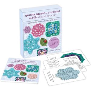 Griffiths, Melody Granny Square and Crochet Motif Card and Book Set: 50 cards and a 64-page book: Patterns for flowers, leaves, and more Griffiths, Melody Granny Square and Crochet Motif Card and Book Set: 50 cards and a 64-page book: Patterns for flowers, leaves, and more