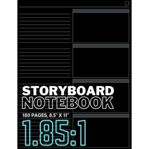XT Media Books Storyboard Notebook: 1.85:1 Aspect Ratio Pro Storyboard Template Book for Directors, Storyboard Artists, Animators and Film Students 180 Pages. XT Media Books Storyboard Notebook: 1.85:1 Aspect Ratio Pro Storyboard Template Book for Directors, Storyboard Artists, Animators and Film Students 180 Pages.