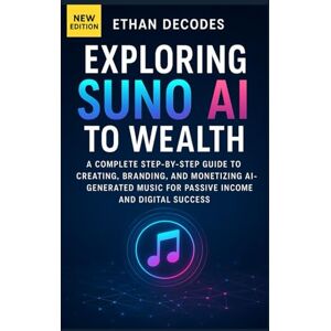 DECODES, ETHAN EXPLORING SUNO AI TO WEALTH: A Complete Step-by-Step Guide to Creating, Branding, and Monetizing AI-Generated Music for Passive Income and Digital Success (SUNO AI MUSIC GENERATION TO WEALTH) DECODES, ETHAN EXPLORING SUNO AI TO WEALTH: A Complete Step-by-Step Guide to Creating, Branding, and Monetizing AI-Generated Music for Passive Income and Digital Success (SUNO AI MUSIC GENERATION TO WEALTH)