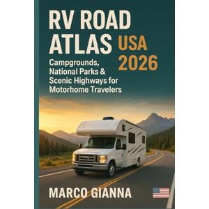 GIANNA, MARCO RV ROAD ATLAS USA 2026: CAMPGROUNDS, NATIONAL PARKS & SCENIC HIGHWAYS FOR MOTORHOME TRAVELERS GIANNA, MARCO RV ROAD ATLAS USA 2026: CAMPGROUNDS, NATIONAL PARKS & SCENIC HIGHWAYS FOR MOTORHOME TRAVELERS