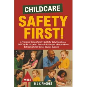 Rhodes, Brin Childcare Safety First!: A Provider’s Comprehensive Guide for Daily Operations, Field Trip Security, Alert Protocols & Emergency Preparedness to ... Daycare Business (Childcare Business Series) Rhodes, Brin Childcare Safety First!: A Provider’s Comprehensive Guide for Daily Operations, Field Trip Security, Alert Protocols & Emergency Preparedness to ... Daycare Business (Childcare Business Series)
