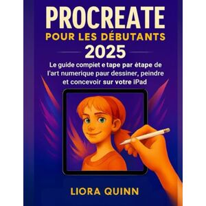 Quinn, Liora Procreate pour les débutants 2025: Le guide complet étape par étape de l'art numérique pour dessiner, peindre et concevoir sur votre iPad Quinn, Liora Procreate pour les débutants 2025: Le guide complet étape par étape de l'art numérique pour dessiner, peindre et concevoir sur votre iPad