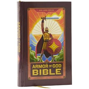 Thomas Nelson KJV Armor of God Bible, Hardcover (Children’s Bible, Red Letter, Comfort Print, Holy Bible): King James Version: KJV Armor of God Bible, ... Print, One Satin Ribbon Marker, With Maps Thomas Nelson KJV Armor of God Bible, Hardcover (Children’s Bible, Red Letter, Comfort Print, Holy Bible): King James Version: KJV Armor of God Bible, ... Print, One Satin Ribbon Marker, With Maps