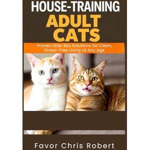 Chris Robert, Favor House-Training Adult Cats: Proven Litter Box Solutions for Clean, Stress-Free Living at Any Age Chris Robert, Favor House-Training Adult Cats: Proven Litter Box Solutions for Clean, Stress-Free Living at Any Age