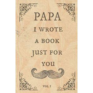 McChappy, Spiffy Papa I wrote a book just for you: Fill in the blanks with simple prompts. A thoughtful keepsake from the kids that will be cherished forever. McChappy, Spiffy Papa I wrote a book just for you: Fill in the blanks with simple prompts. A thoughtful keepsake from the kids that will be cherished forever.