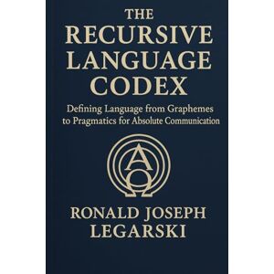 Legarski Jr., Ronald Joseph The Recursive Language Codex: Defining Language from Graphemes to Pragmatics for Absolute Communication Legarski Jr., Ronald Joseph The Recursive Language Codex: Defining Language from Graphemes to Pragmatics for Absolute Communication