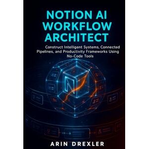 Drexler, Arin Notion AI Workflow Architect: Construct Intelligent Systems, Connected Pipelines, and Productivity Frameworks Using No-Code Tools (Notion AI Productivity Series) Drexler, Arin Notion AI Workflow Architect: Construct Intelligent Systems, Connected Pipelines, and Productivity Frameworks Using No-Code Tools (Notion AI Productivity Series)