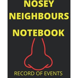 ENTERPRISE, M&S Nosey Neighbours NoteBook: novelty notebooks for adults ENTERPRISE, M&S Nosey Neighbours NoteBook: novelty notebooks for adults