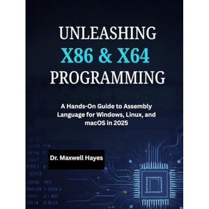 Hayes, Dr. Maxwell UNLEASHING X86 & X64 PROGRAMMING: A Hands-On Guide to Assembly Language for Windows, Linux, and macOS in 2025 Hayes, Dr. Maxwell UNLEASHING X86 & X64 PROGRAMMING: A Hands-On Guide to Assembly Language for Windows, Linux, and macOS in 2025