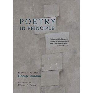 Quasha, George Poetry In Principle: Essays in Poetics Quasha, George Poetry In Principle: Essays in Poetics