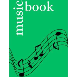 Welik, Jakob Music Book: DIN A4 Staff Book 300 Pages with 12 Staves / Systems per Sheet Paper 90g/m² Welik, Jakob Music Book: DIN A4 Staff Book 300 Pages with 12 Staves / Systems per Sheet Paper 90g/m²