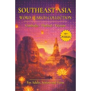 Setti, Aris Southeast Asia Word Search Puzzle Collection: A Collection of Easy-to-Read Word Searches Inspired by the Cultures of Cambodia, Thailand & Vietnam ... Great for Travel, Holidays & Stress-Free Fun Setti, Aris Southeast Asia Word Search Puzzle Collection: A Collection of Easy-to-Read Word Searches Inspired by the Cultures of Cambodia, Thailand & Vietnam ... Great for Travel, Holidays & Stress-Free Fun