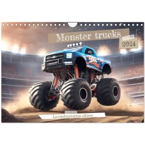CALVENDO Monster trucks La confrontation ultime (Calendrier mural 2024 DIN A4 vertical), calendrier mensuel: Les incroyables performances des monster trucks. CALVENDO Monster trucks La confrontation ultime (Calendrier mural 2024 DIN A4 vertical), calendrier mensuel: Les incroyables performances des monster trucks.