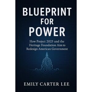 Lee BLUEPRINT FOR POWER: How Project 2025 and the Heritage Foundation Aim to Redesign American Government. Lee BLUEPRINT FOR POWER: How Project 2025 and the Heritage Foundation Aim to Redesign American Government.
