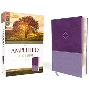 Zondervan The Amplified Study Bible, Leathersoft, Purple Zondervan The Amplified Study Bible, Leathersoft, Purple
