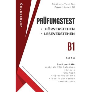 Kramer, Otto DTZ B1 Hörverstehen und Leseverstehen – Prüfungstraining: Komplettes Prüfungstraining: Hören und Lesen üben mit Verbtabelle, Aufgaben und Wörterbuch Kramer, Otto DTZ B1 Hörverstehen und Leseverstehen – Prüfungstraining: Komplettes Prüfungstraining: Hören und Lesen üben mit Verbtabelle, Aufgaben und Wörterbuch