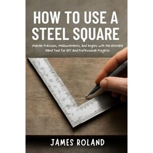 Roland HOW TO USE A STEEL SQUARE: Master Precision, Measurements, and Angles with the Ultimate Hand Tool for DIY and Professional Projects Roland HOW TO USE A STEEL SQUARE: Master Precision, Measurements, and Angles with the Ultimate Hand Tool for DIY and Professional Projects