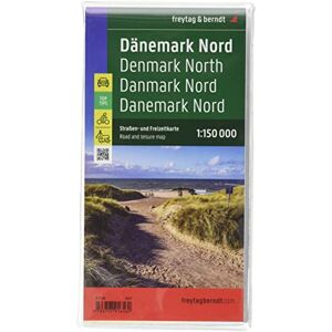 Freytag-Berndt und Artaria KG Denmark North + South f&b + cycling paths (+r): Set wegenkaarten 1:150 000 Freytag-Berndt und Artaria KG Denmark North + South f&b + cycling paths (+r): Set wegenkaarten 1:150 000