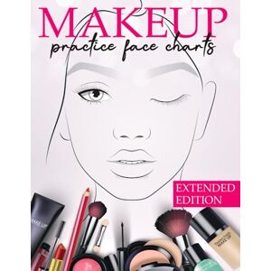 Syndicate, Kitten Makeup Practice Face Charts Extended Edition: 202 Pages & 10 Different Faces Large Page Size Faces with Open and Closed Eyes Blank Pages to ... Gift Idea For Girls (Fashion and beauty) Syndicate, Kitten Makeup Practice Face Charts Extended Edition: 202 Pages & 10 Different Faces Large Page Size Faces with Open and Closed Eyes Blank Pages to ... Gift Idea For Girls (Fashion and beauty)