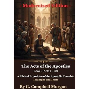 Morgan, G. Campbell The Acts of the Apostles: Book1 (Acts 1–10): A Biblical Exposition of the Apostolic Church’s Triumphs and Trials Morgan, G. Campbell The Acts of the Apostles: Book1 (Acts 1–10): A Biblical Exposition of the Apostolic Church’s Triumphs and Trials