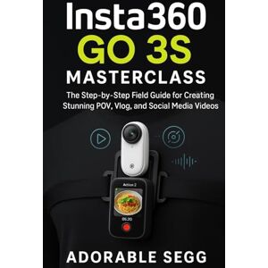 Segg, Adorable INSTA360 GO 3S MASTERCLASS: The Step-by-Step Field Guide for Creating Stunning POV, Vlog, and Social Media Videos Segg, Adorable INSTA360 GO 3S MASTERCLASS: The Step-by-Step Field Guide for Creating Stunning POV, Vlog, and Social Media Videos