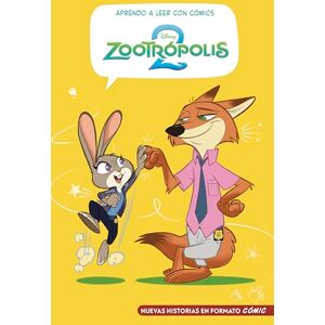 Disney Aprendo a leer con cómics Zootrópolis 2: Cómic con letra MAYÚSCULA, ideal para primeros lectores. (Aprendo con ) Disney Aprendo a leer con cómics Zootrópolis 2: Cómic con letra MAYÚSCULA, ideal para primeros lectores. (Aprendo con )