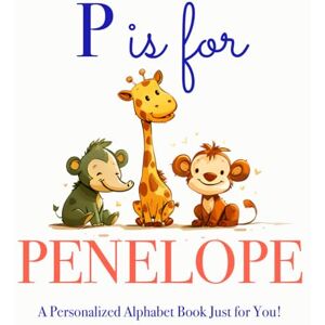 Press, LBB P is for Penelope: A Personalized Alphabet Book Just for You! Press, LBB P is for Penelope: A Personalized Alphabet Book Just for You!