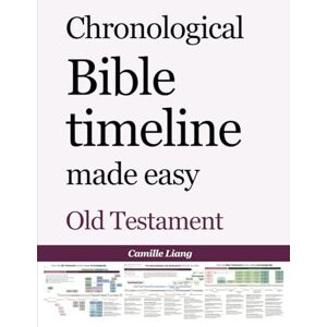 Liang, Camille Old Testament Bible Timeline: A Chronological Bible Study Guide (10 timelines covering 8 major periods): An infographic of the Bible’s chronological story, showing how each book fits into one story Liang, Camille Old Testament Bible Timeline: A Chronological Bible Study Guide (10 timelines covering 8 major periods): An infographic of the Bible’s chronological story, showing how each book fits into one story