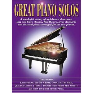 Various Great Piano Solos Purple Book: A Wonderful Variety of Piano Solos Various Great Piano Solos Purple Book: A Wonderful Variety of Piano Solos