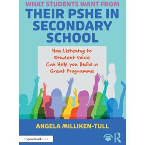 Milliken-Tull, Angela What Students Want from their PSHE in Secondary School: How Listening to Student Voice Can Help you Build a Great Programme Milliken-Tull, Angela What Students Want from their PSHE in Secondary School: How Listening to Student Voice Can Help you Build a Great Programme