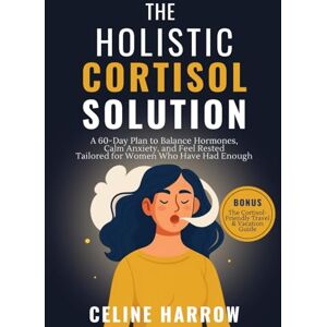 Harrow, Celine The Holistic Cortisol Solution: A 60-Day Plan to Balance Hormones, Calm Anxiety, and Feel Rested—Tailored for Women Who Have Had Enough Harrow, Celine The Holistic Cortisol Solution: A 60-Day Plan to Balance Hormones, Calm Anxiety, and Feel Rested—Tailored for Women Who Have Had Enough