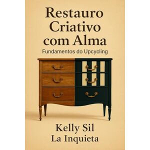 La Inquieta, Kelly Sil Restauro Criativo com Alma Fundamentos do Upcycling: Um guia sensível e prático sobre restauro, cor e transformação na alma. La Inquieta, Kelly Sil Restauro Criativo com Alma Fundamentos do Upcycling: Um guia sensível e prático sobre restauro, cor e transformação na alma.