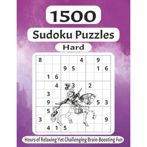 Puzzle books, V.S Shayaan Hard 1500 Sudoku Puzzles: Hours of Relaxing Yet Challenging Brain-Boosting Fun Puzzle books, V.S Shayaan Hard 1500 Sudoku Puzzles: Hours of Relaxing Yet Challenging Brain-Boosting Fun