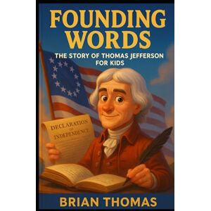 Thomas, Brian Founding Words: The Story of Thomas Jefferson For Kids (Biographies for Presidents for Kids) Thomas, Brian Founding Words: The Story of Thomas Jefferson For Kids (Biographies for Presidents for Kids)