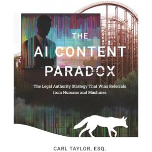 Taylor The AI Content Paradox: The Legal Authority Strategy That Wins Referrals from Humans and Machines Taylor The AI Content Paradox: The Legal Authority Strategy That Wins Referrals from Humans and Machines