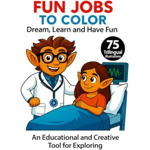 Lev, M Yann Fun Jobs to Color – Dream, Learn and Play! 75 Original Illustrations Trilingual Book: English – French – Spanish: Educational and creative ... a good experience (Fun and educational books) Lev, M Yann Fun Jobs to Color – Dream, Learn and Play! 75 Original Illustrations Trilingual Book: English – French – Spanish: Educational and creative ... a good experience (Fun and educational books)