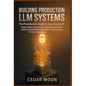 Moon, Cedar Building Production LLM Systems: The Practitioner's Guide to Open-Source AI: Design, Deploy, and Fine-Tune LLaMA, Mistral, and Self-Hosted Language Models for Scalable, Privacy-Preserving Enterprise Moon, Cedar Building Production LLM Systems: The Practitioner's Guide to Open-Source AI: Design, Deploy, and Fine-Tune LLaMA, Mistral, and Self-Hosted Language Models for Scalable, Privacy-Preserving Enterprise