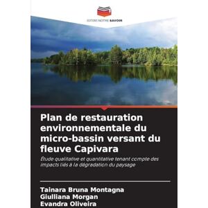 Montagna, Tainara Bruna Plan de restauration environnementale du micro-bassin versant du fleuve Capivara: Étude qualitative et quantitative tenant compte des impacts liés à la dégradation du paysage Montagna, Tainara Bruna Plan de restauration environnementale du micro-bassin versant du fleuve Capivara: Étude qualitative et quantitative tenant compte des impacts liés à la dégradation du paysage
