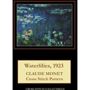 Waterlilies, 1923: Claude Monet Cross Stitch Pattern Waterlilies, 1923: Claude Monet Cross Stitch Pattern
