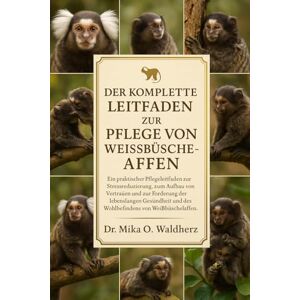 O. Waldherz, Dr. Mika DER KOMPLETTE LEITFADEN ZUR PFLEGE VON WEISSMALMENAFFEN: Ein praktischer Pflegeleitfaden zur Stressreduzierung, zum Aufbau von Vertrauen und zur ... und des Wohlbefindens von Weißbüschelaffen. O. Waldherz, Dr. Mika DER KOMPLETTE LEITFADEN ZUR PFLEGE VON WEISSMALMENAFFEN: Ein praktischer Pflegeleitfaden zur Stressreduzierung, zum Aufbau von Vertrauen und zur ... und des Wohlbefindens von Weißbüschelaffen.