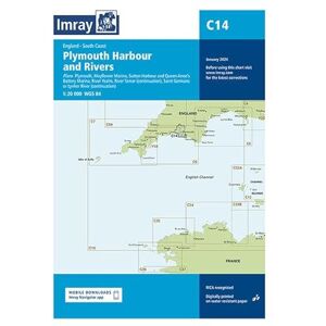 Imray Chart C14: Plymouth Harbour and Rivers (C Charts) Imray Chart C14: Plymouth Harbour and Rivers (C Charts)