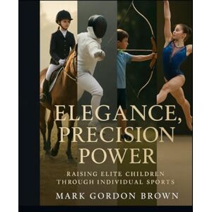 Brown, Mark Gordon Elegance, Precision, Power Raising Elite Children Through Individual Sports: Why Equestrian, Fencing, Archery, and Gymnastics Prepare Your Child for a Lifetime of Excellence Brown, Mark Gordon Elegance, Precision, Power Raising Elite Children Through Individual Sports: Why Equestrian, Fencing, Archery, and Gymnastics Prepare Your Child for a Lifetime of Excellence