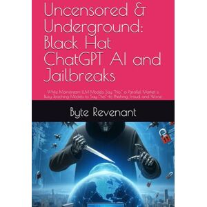 Revenant, Byte Uncensored & Underground: Black Hat ChatGPT AI and Jailbreaks: While Mainstream LLM Models Say “No,” a Parallel Market is Busy Teaching Models to Say ... with AI: The Black Hat ChatGPT Series) Revenant, Byte Uncensored & Underground: Black Hat ChatGPT AI and Jailbreaks: While Mainstream LLM Models Say “No,” a Parallel Market is Busy Teaching Models to Say ... with AI: The Black Hat ChatGPT Series)