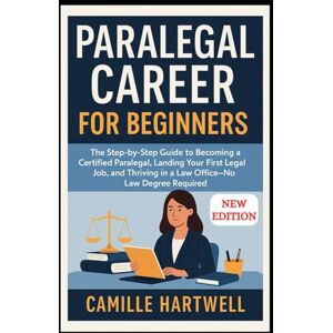 Hartwell, Camille Paralegal Career for Beginners: The Step-by-Step Guide to Becoming a Certified Paralegal, Landing Your First Legal Job, and Thriving in a Law Office—No Law Degree Required Hartwell, Camille Paralegal Career for Beginners: The Step-by-Step Guide to Becoming a Certified Paralegal, Landing Your First Legal Job, and Thriving in a Law Office—No Law Degree Required