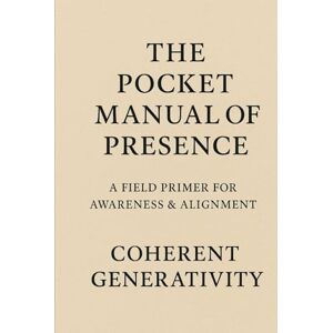 LaMonte, Jerge Coherent Generativity and The Pocket Manual of Presence: A Field Primer for Awareness & Alignment LaMonte, Jerge Coherent Generativity and The Pocket Manual of Presence: A Field Primer for Awareness & Alignment
