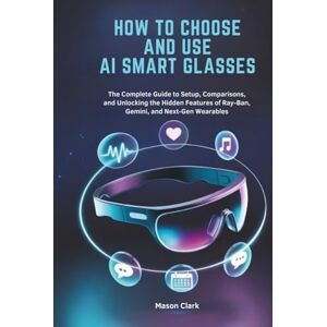 Clark, Mason How to Choose and Use AI Smart Glasses: The Complete Guide to Setup, Comparisons, and Unlocking the Hidden Features of Ray-Ban, Gemini, and Next-Gen ... AI, Gadgets, and Future Tech Simplified) Clark, Mason How to Choose and Use AI Smart Glasses: The Complete Guide to Setup, Comparisons, and Unlocking the Hidden Features of Ray-Ban, Gemini, and Next-Gen ... AI, Gadgets, and Future Tech Simplified)