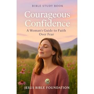 Bible Foundation, Jesus Bible Study Book for women Courageous Confidence: A Woman’s Guide to Faith Over Fear (Faith Over Fear: Overcoming Doubt and Anxiety through God’s Promises) Bible Foundation, Jesus Bible Study Book for women Courageous Confidence: A Woman’s Guide to Faith Over Fear (Faith Over Fear: Overcoming Doubt and Anxiety through God’s Promises)
