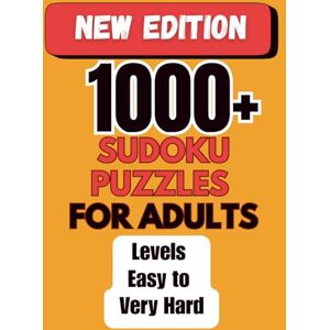 Books, MindFlow 1000+ Sudoku Puzzles for Adults: A Book With More Than 1000 Sudoku Puzzles from Easy to Hard for adults. For Relaxed, Enjoyable Brain Exercise! (Sudoku Puzzle Collection for Adults) Books, MindFlow 1000+ Sudoku Puzzles for Adults: A Book With More Than 1000 Sudoku Puzzles from Easy to Hard for adults. For Relaxed, Enjoyable Brain Exercise! (Sudoku Puzzle Collection for Adults)